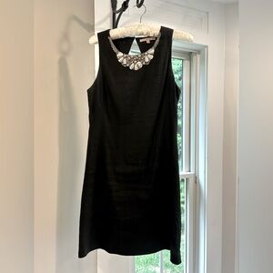 Black cocktail dress. Rebecca Taylor; size 4.